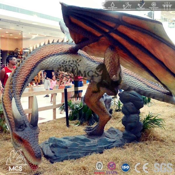MCS-ANIMATRONIC BRONZE DRAGON