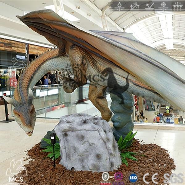 MCS-ANIMATRONIC BRONZE DRAGON