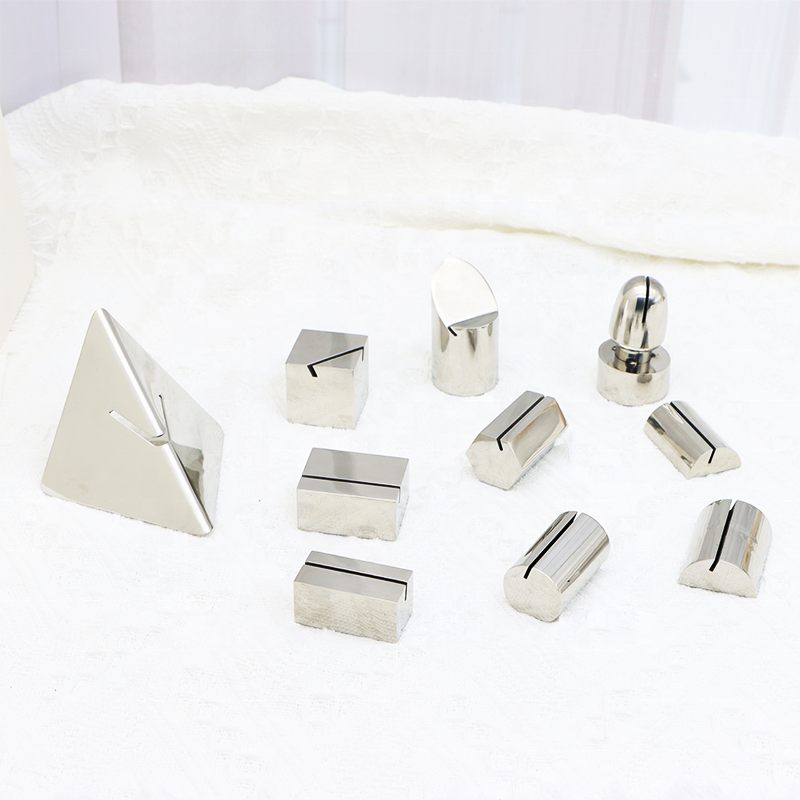 Sliver Table Number Name Card Holder Hotel Wedding Card Stand Place Card Holder