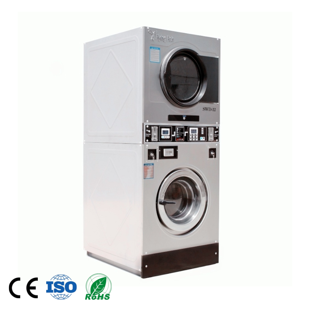 Card or Coin Type Self Service Laundry Washing Machine 10kg to 25kg