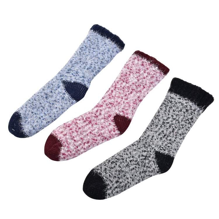New Design Animals Cute Cartoon Women Winter Fluffy Fuzzy Indoor Slipper Socks