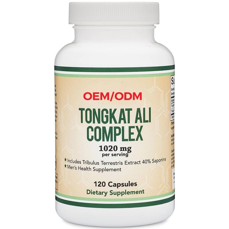 Eurycoma Longifolia Men's Health Support with 20mg Tribulus Terrestris 120 Capsules Tongkat Ali Extract 200 to 1 for Men