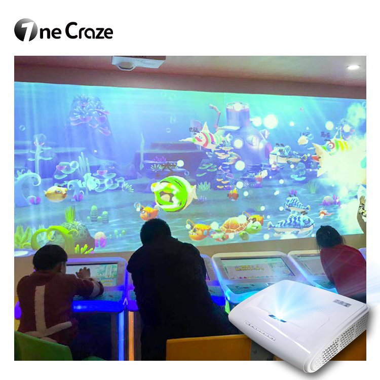 Indoor Parent-Child Playground Painting Drawing Wall Screen Touch Style Painting Games For Naughty Fort