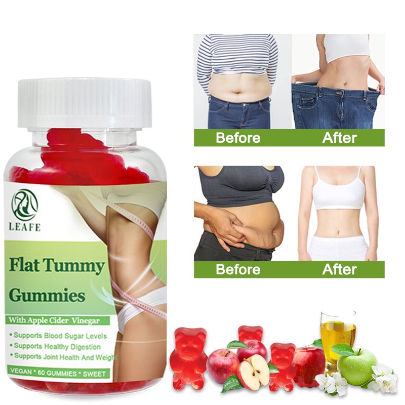 New Arrival diet gummy slimming burn fat detox gummies private label skiny flat tummy gummies