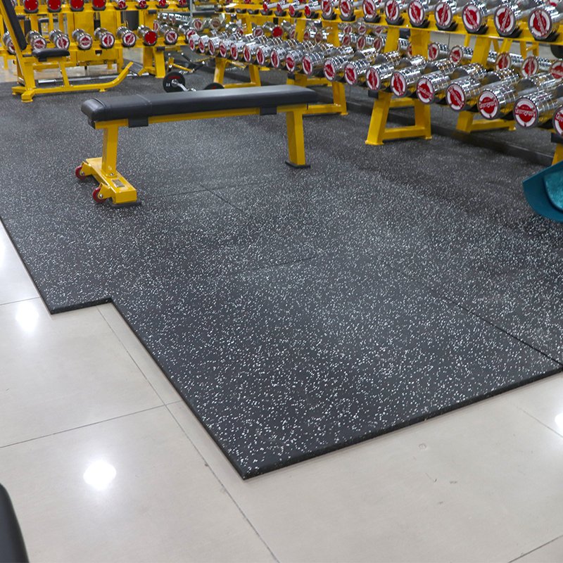 30mm rubber flooring Non-Slip High Quality rubber mats gym floor for Gym Fitness floor