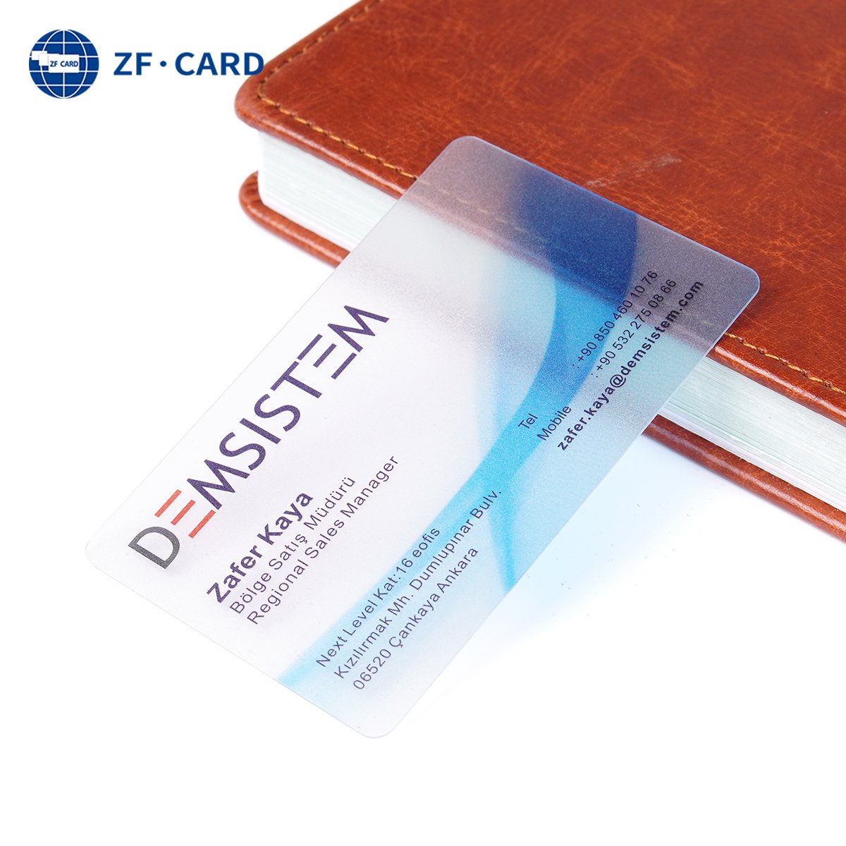 Card Manufacturing Customizable Design Plastic Card Transparent Card