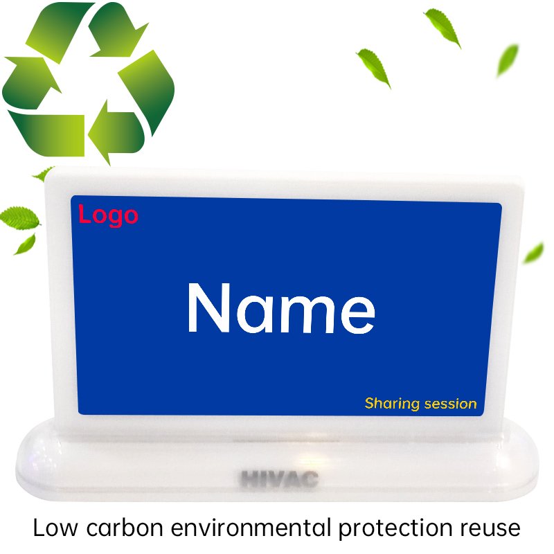7.3 inch seven colors e ink transfer photos via Bluetooth NFC place cards & table numbers name plate