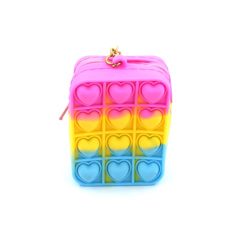 ODM/OEM 3D silicone pencil case Large capacity silicone stationery storage bag