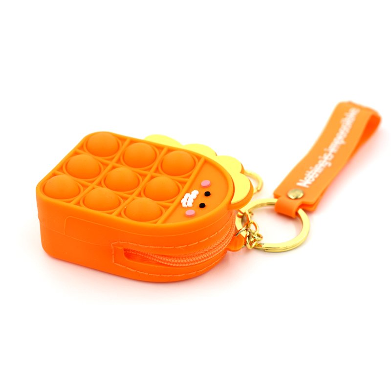 ODM/OEM 3D silicone pencil case Large capacity silicone stationery storage bag