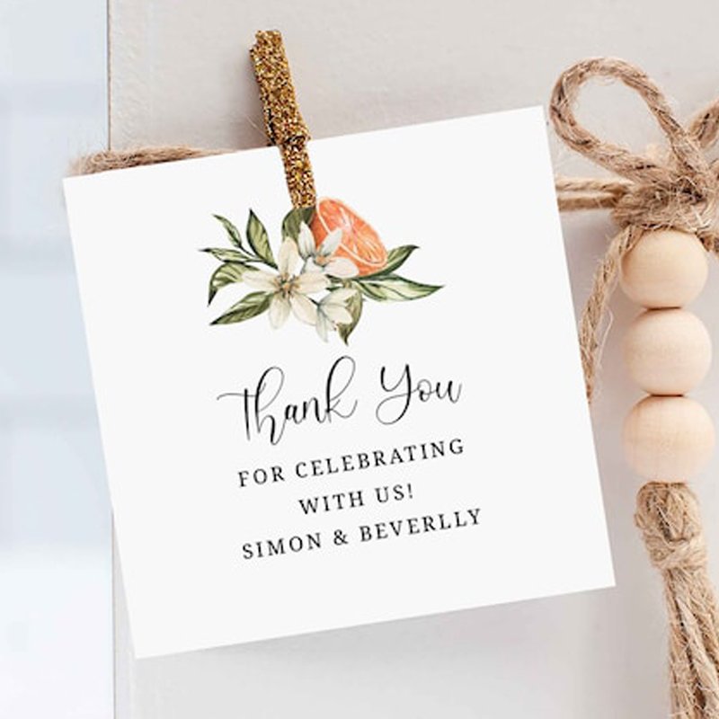 Custom printing high quality wedding place cards
