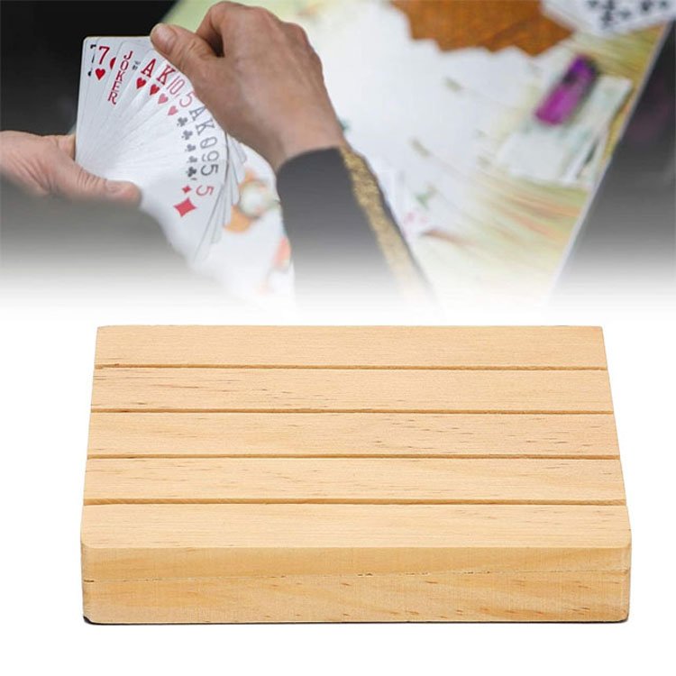 Wooden Table Menu Picture Photo card Holder Business card Display Stand Wood Calendar Base Wooden Poker Stand