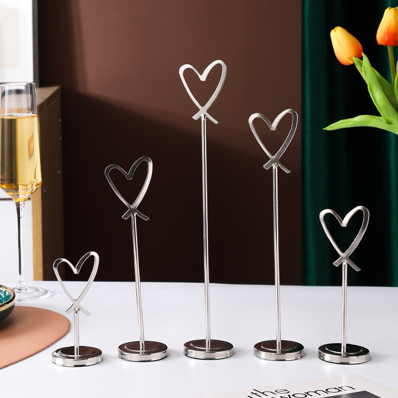 Trending products 2024 new arrivals stainless steel table number Special menu banquet Different size restaurant hotel