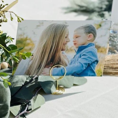 Nicro 24pcs Gold Seating Label Placecard Clips Setting Place Display Wedding Name Mini Table Number Card Holder Stands With Card