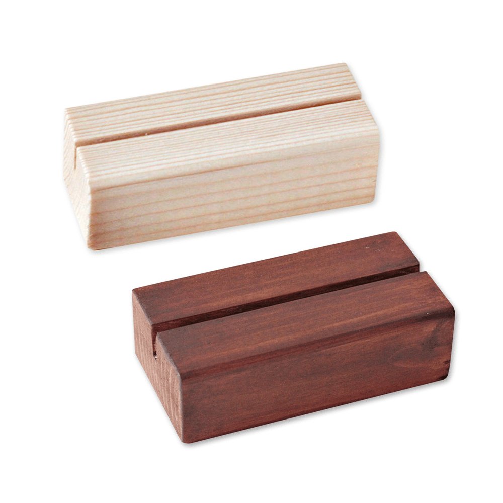 Eco Friendly Wedding Picture Holder Wood Card Handmade Wood Crafts Wooden Table Menu Pictures Photo Card Holder