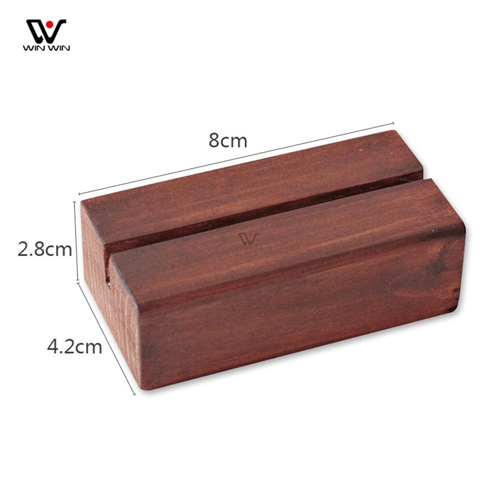 Eco Friendly Wedding Picture Holder Wood Card Handmade Wood Crafts Wooden Table Menu Pictures Photo Card Holder