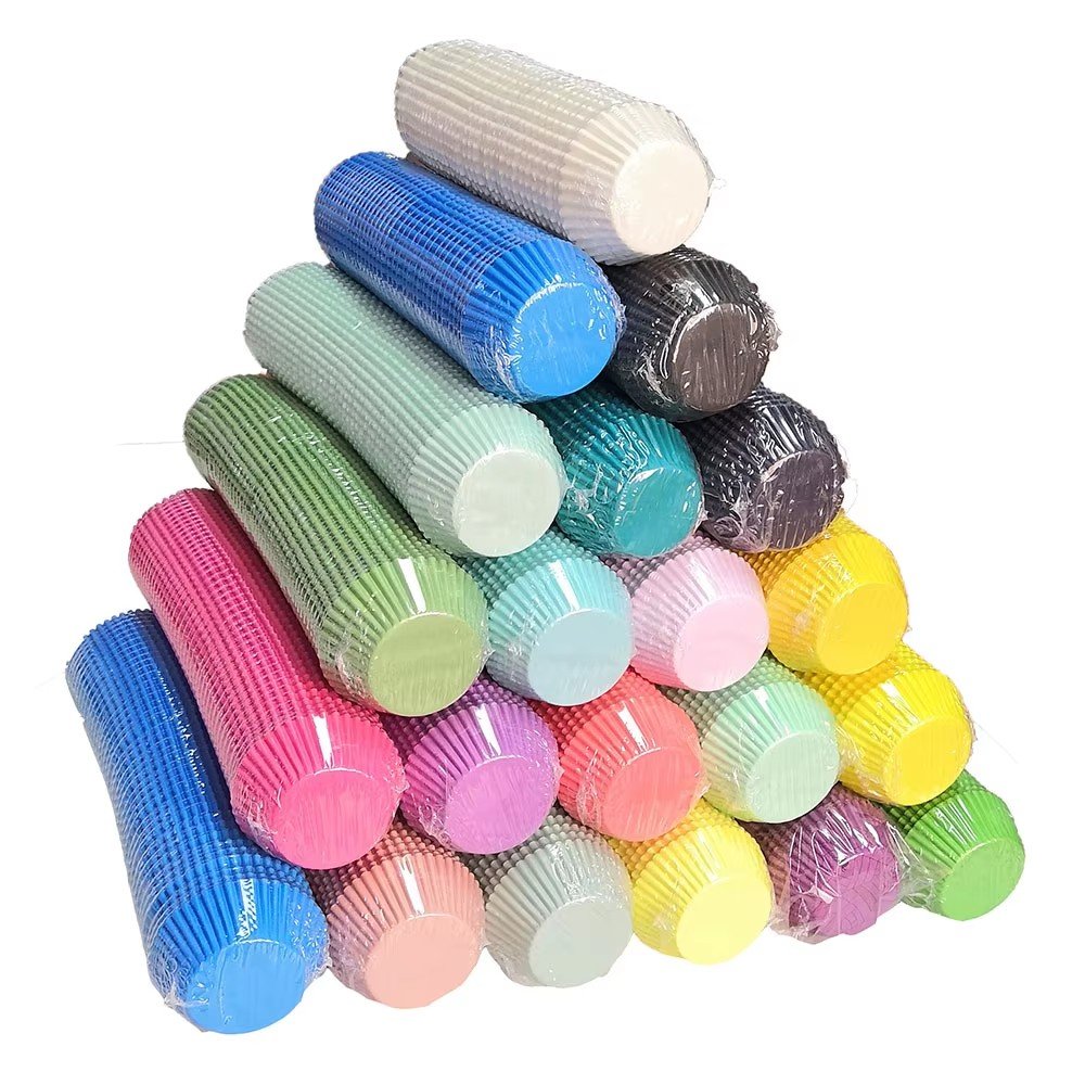 Factory Hot Sale 48 or 50 pcs blister card cupcake liners muffin cups cake mould for cake bake