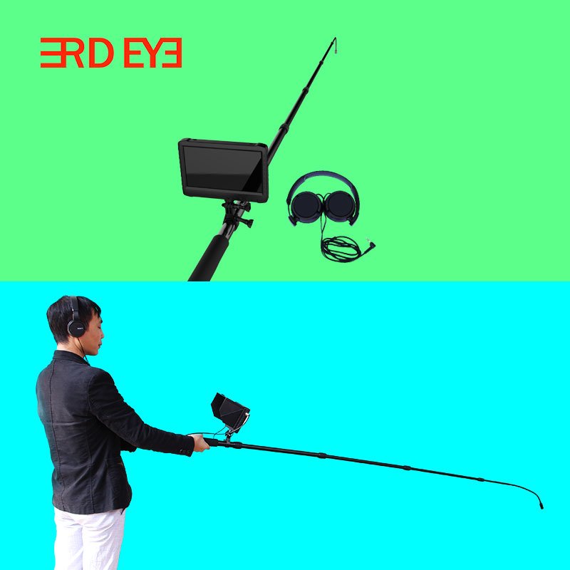 Earthquake Landslide High Place 1080P Video And Audio Life Rescue Pole Camera