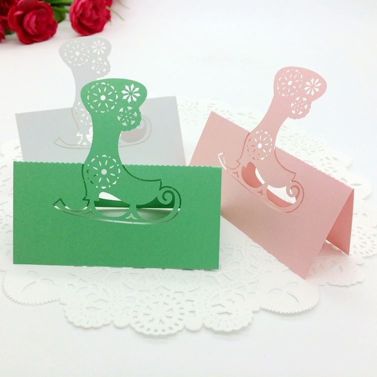 Laser Cutting Machine for Wedding Invitations Place Cards