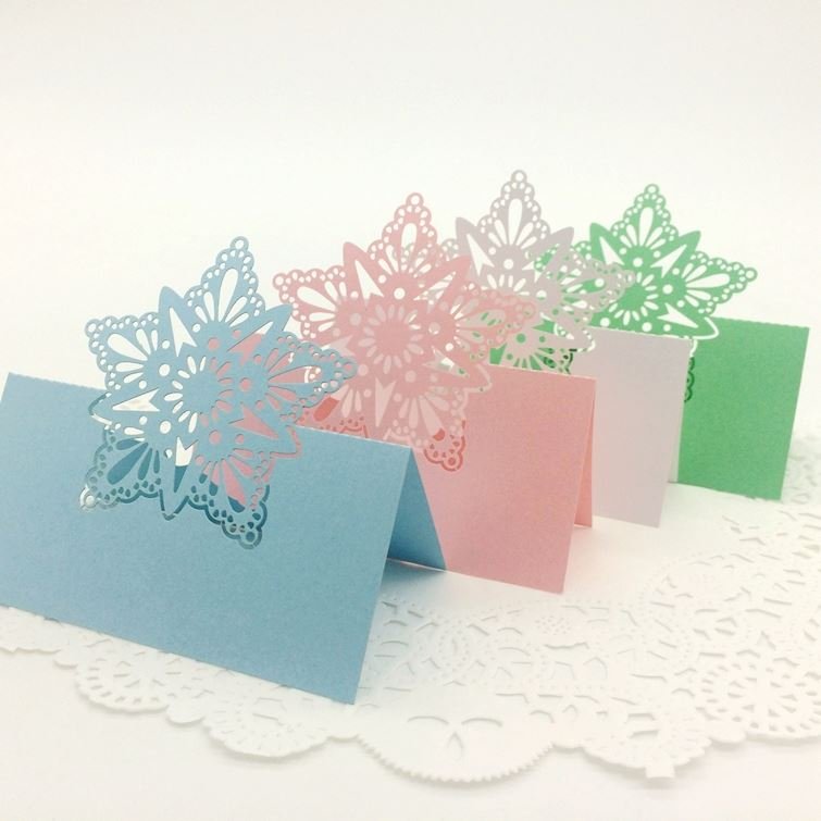 Laser Cutting Machine for Wedding Invitations Place Cards