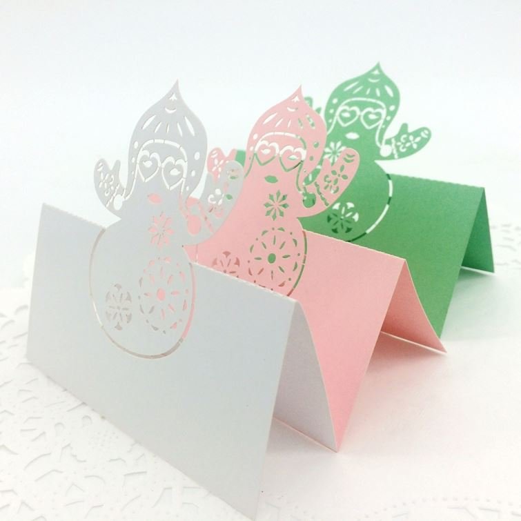 Laser Cutting Machine for Wedding Invitations Place Cards
