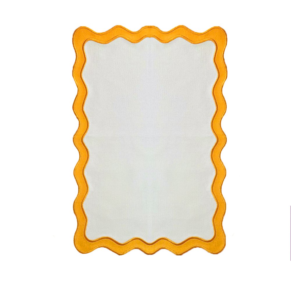 Cloth Table Place Mats linen napkins checkered linen napkins customized pattern logo cotton polyester placemat