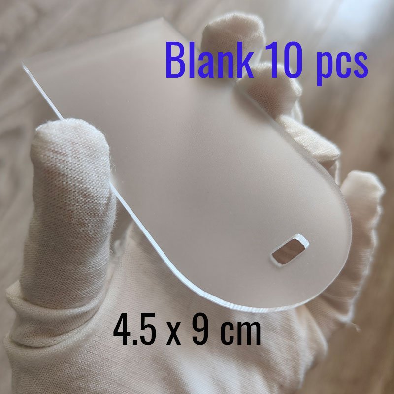 Blank 10 PCS Acrylic Seating Place Cards Personalised Wedding Name Place Luggage Tags