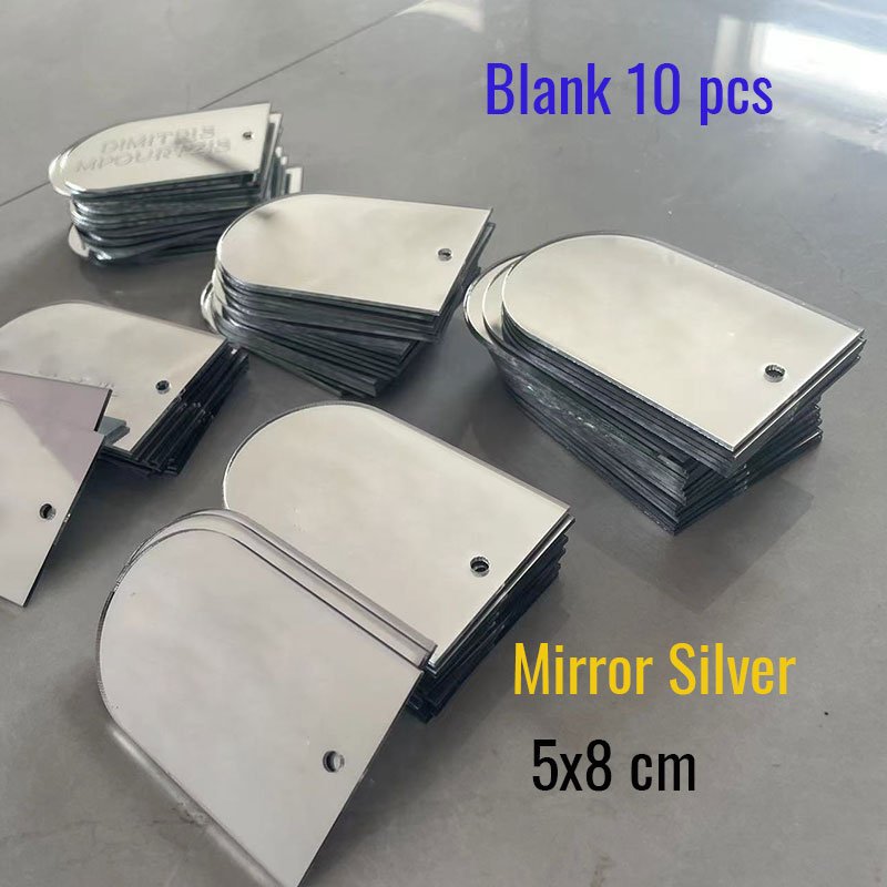 Blank 10 PCS Acrylic Seating Place Cards Personalised Wedding Name Place Luggage Tags
