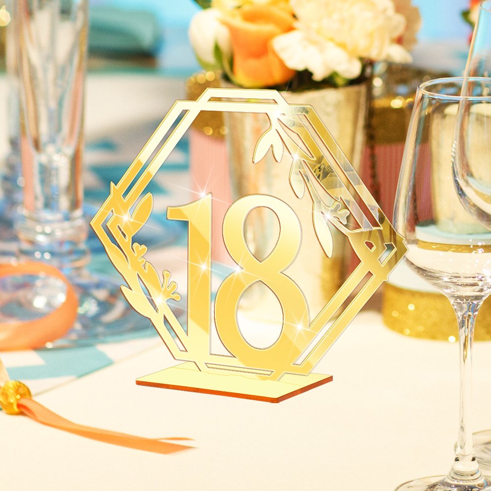 Acrylic Dining Table Acrylic Number Stand Restaurant Table Numbers For Wedding Seating Reception Table Numbers