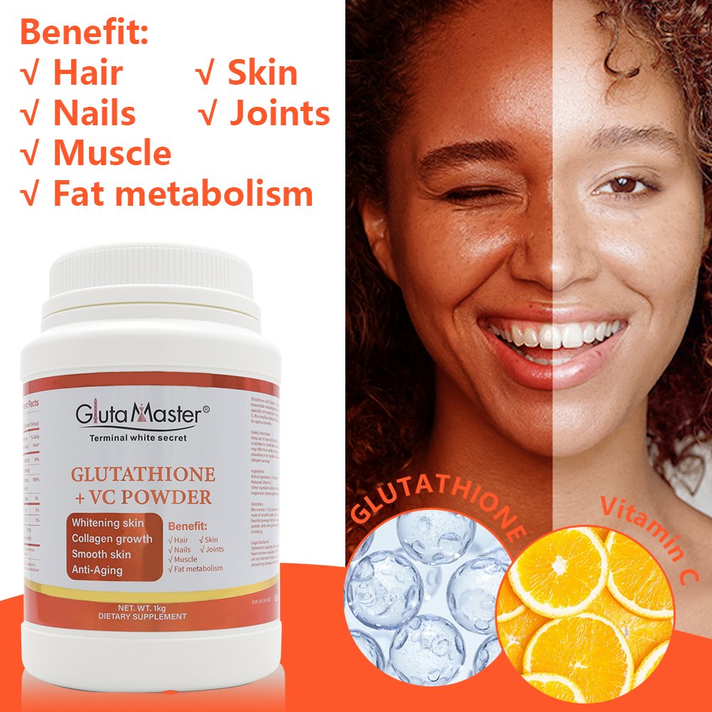 Beauty Peptide Powder Glutathione Powder Vitamine C Supplement Smooth Skin Whitening Collagen Peptides Powder