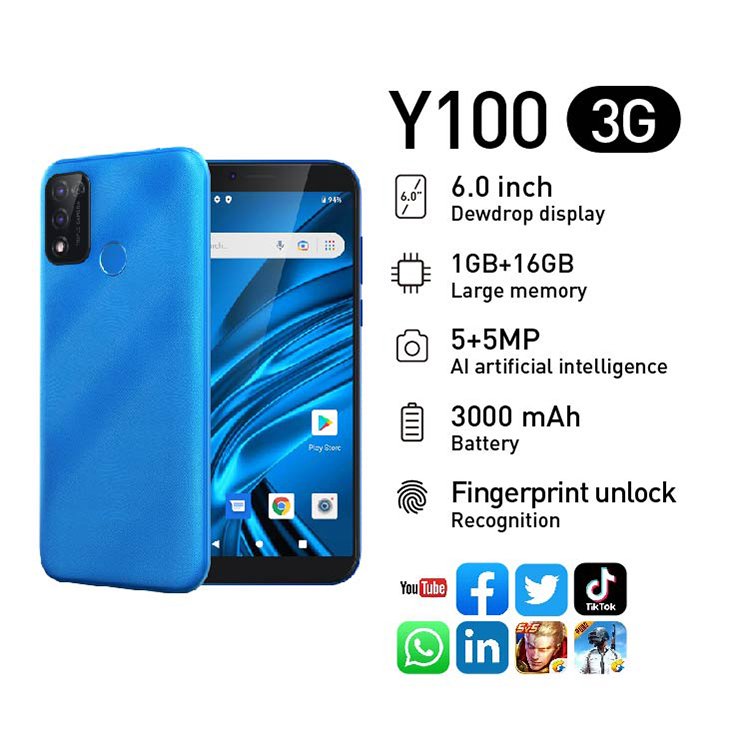 IPRO original low cost fingerprint unlock smartphone 1GB+32GB 6 inch dual SIM 3G Android smartphone