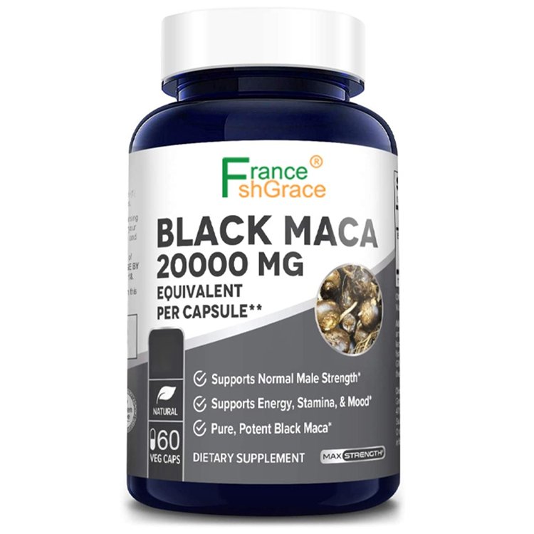 Blackmaca 160 Capsules Dietary Supplement Maxstrength Pure Potent Dietary Supplement