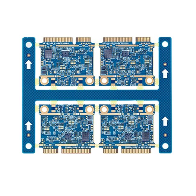 14-Layer High-Speed Computer Gold Finger Card pcb assembly High frequency pcb custom processing oem