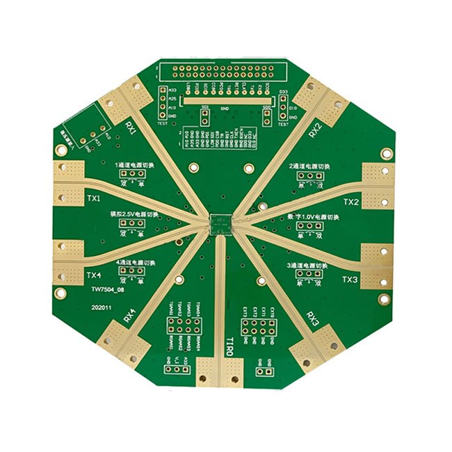 14-Layer High-Speed Computer Gold Finger Card pcb assembly High frequency pcb custom processing oem