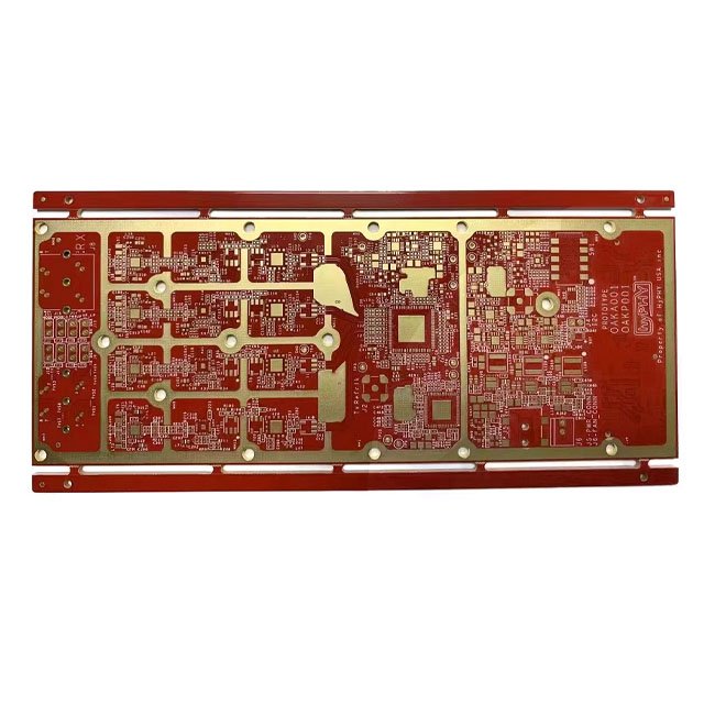 14-Layer High-Speed Computer Gold Finger Card pcb assembly High frequency pcb custom processing oem