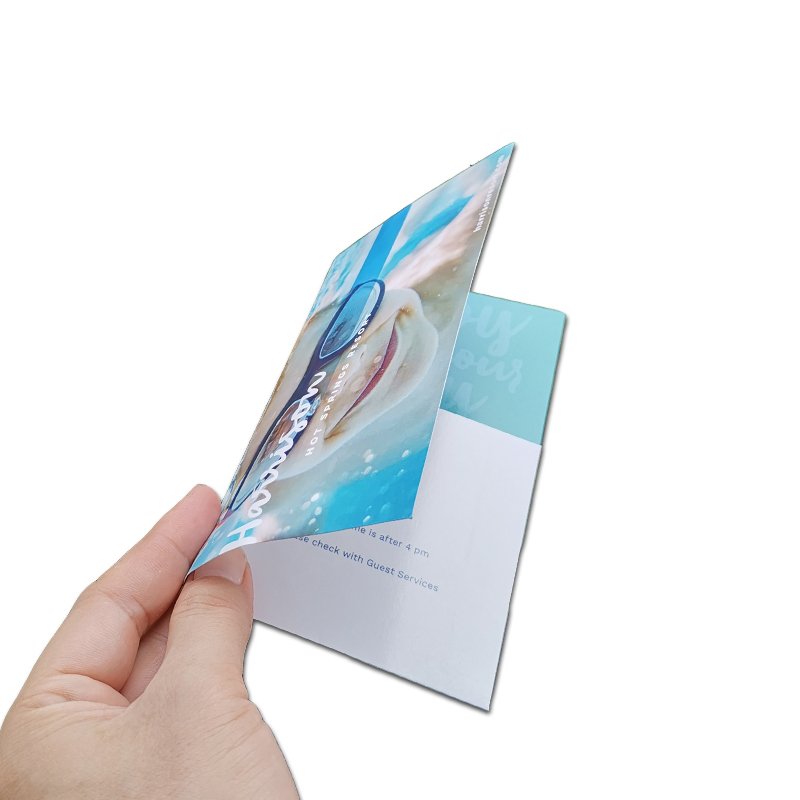 Custom Size Place Gift Hotel Member Credit Card Sleeve Envelope Holder