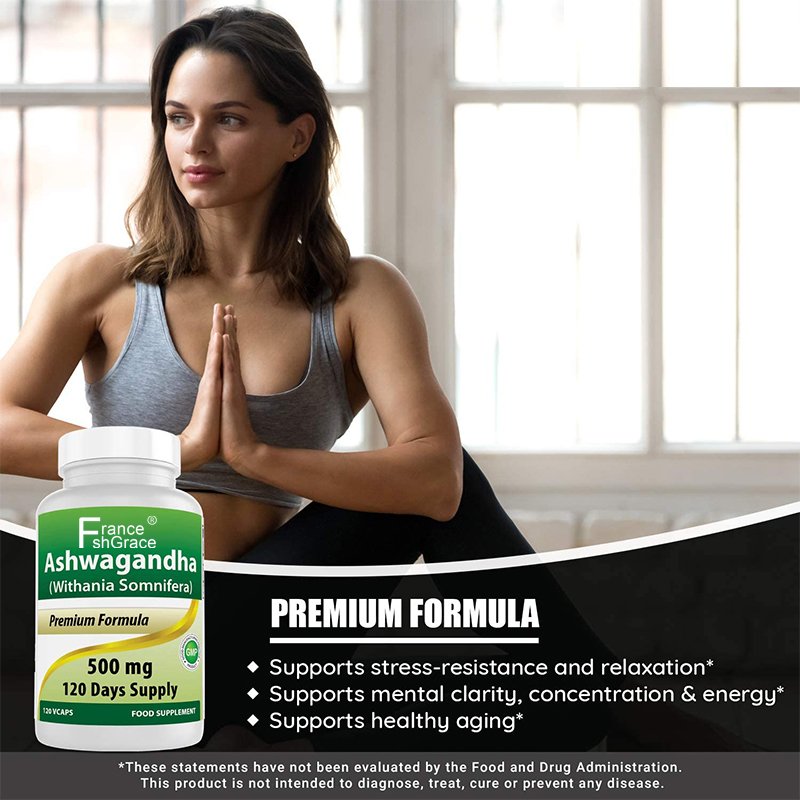 Manufacturers Private Label Organic Pure Ginseng Vegan Ashwagandha Capsules
