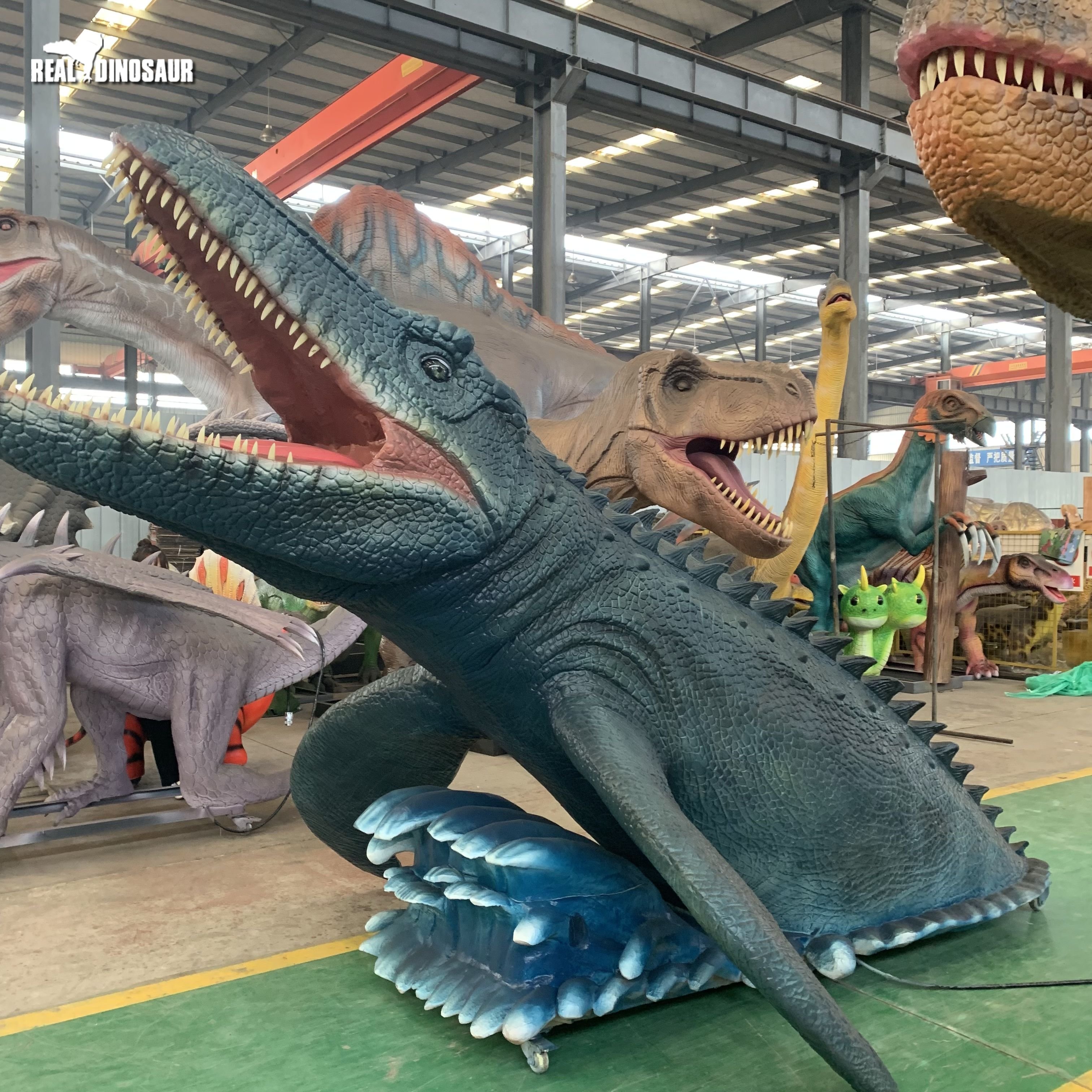 Outdoor Water Park Custom Simulation Animatronic Marine Animal for Sale
