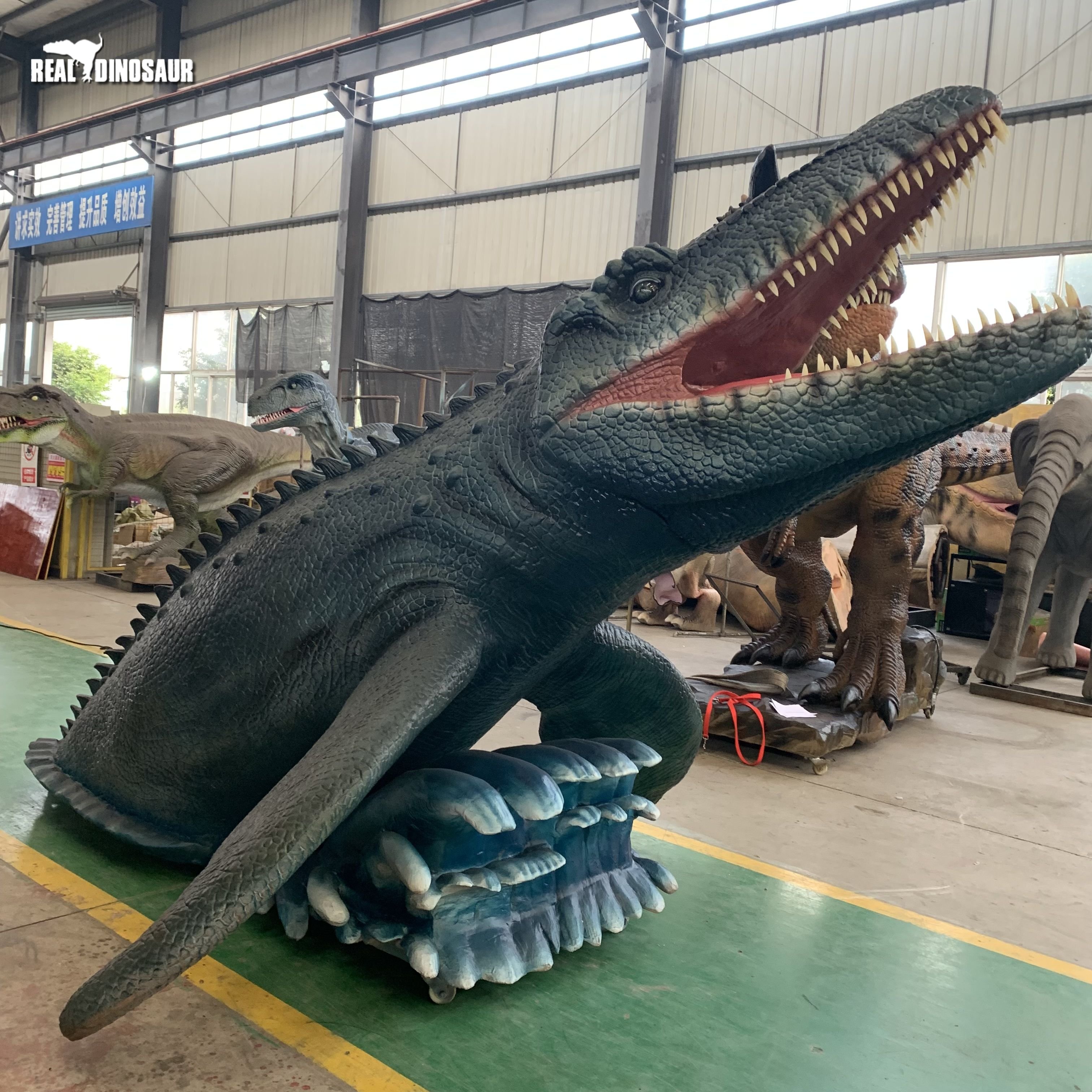 Outdoor Water Park Custom Simulation Animatronic Marine Animal for Sale