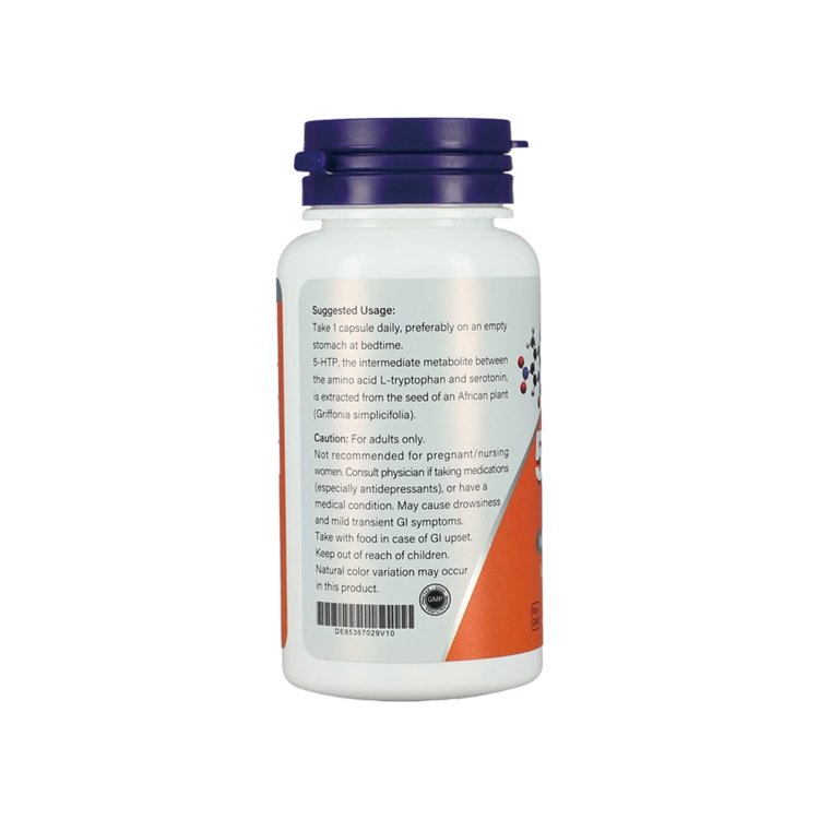 120 Capsules 5-HTP 200mg Plus Calcium for Mood Sleep Anxiety Anxiety Boosts Serotonin Production