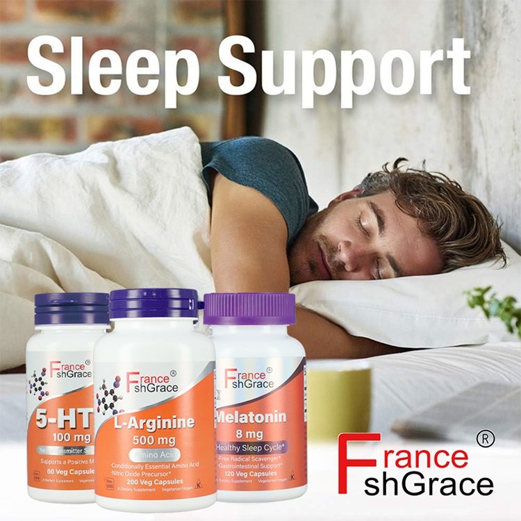 120 Capsules 5-HTP 200mg Plus Calcium for Mood Sleep Anxiety Anxiety Boosts Serotonin Production