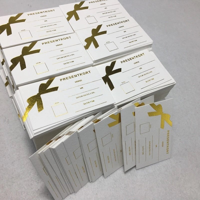 High Quality Embossing Wedding Party Reception Card Printing Elegant Wedding Car Name Card Table Place Card