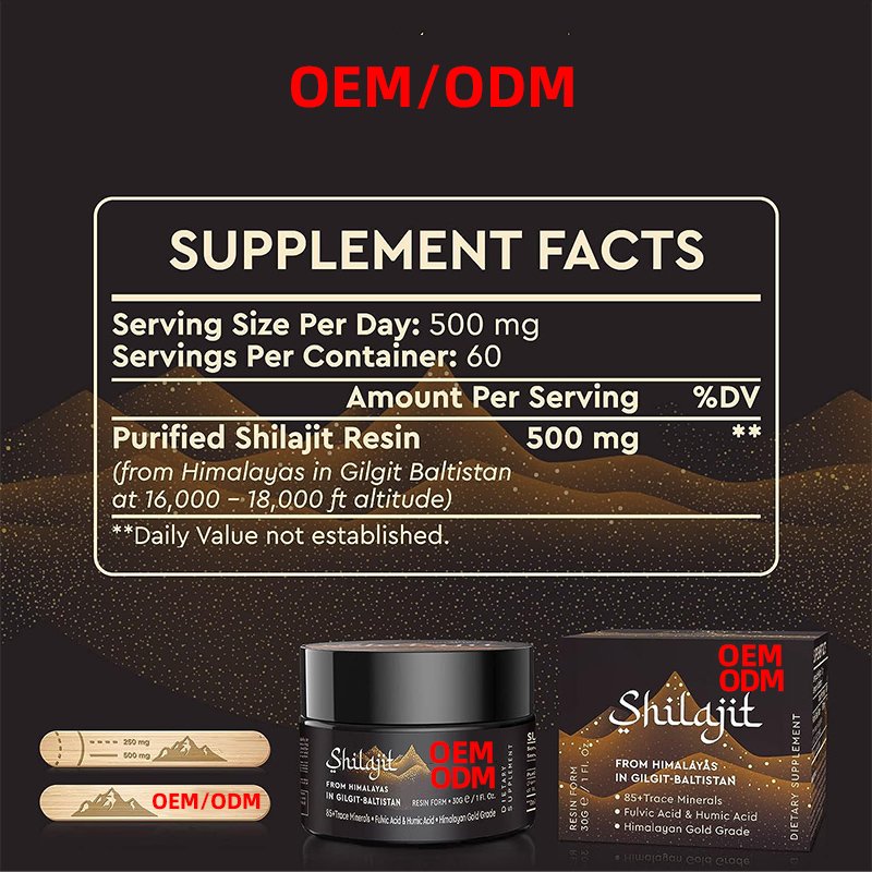 Himalayan Shilajit Resin,Gold Grade 100% Pure Shilajit With Fulvic Acid & 85+ Trace Minerals Complex for Immune Support