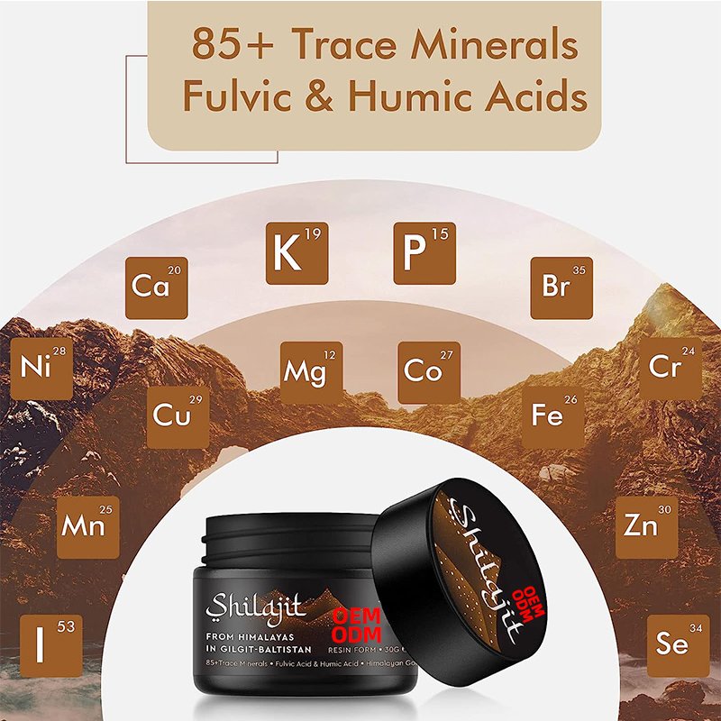 Himalayan Shilajit Resin,Gold Grade 100% Pure Shilajit With Fulvic Acid & 85+ Trace Minerals Complex for Immune Support