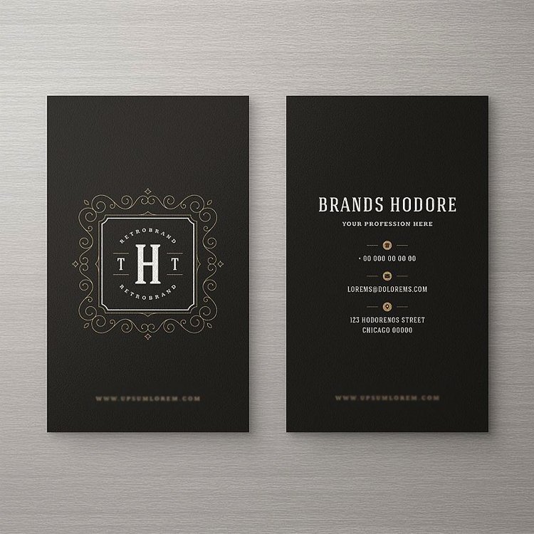 Customized Bio Paper NFC Business Card Printing Luxury Gold Foil Business Cards With Logo