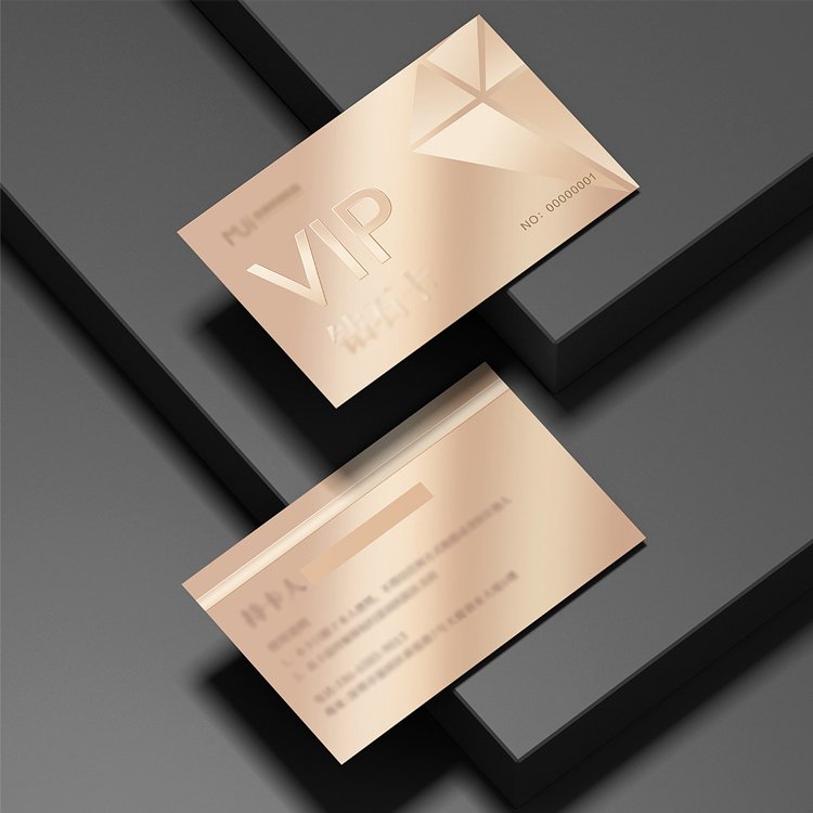 Customized Bio Paper NFC Business Card Printing Luxury Gold Foil Business Cards With Logo