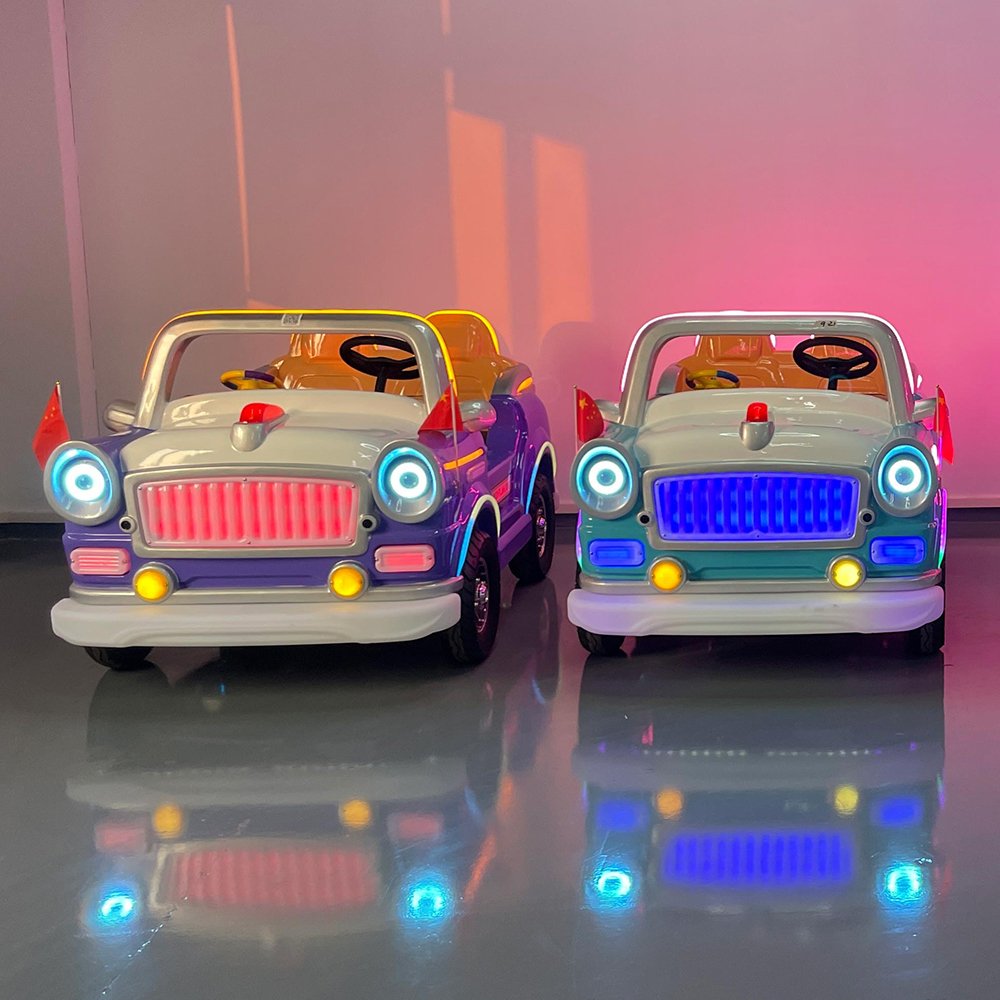 High Quality Mini Electric Bumper Car Kids Indoor/Outdoor Home Toy 24V Four Wheels Manufacturer's Sale Battery Operated Rides