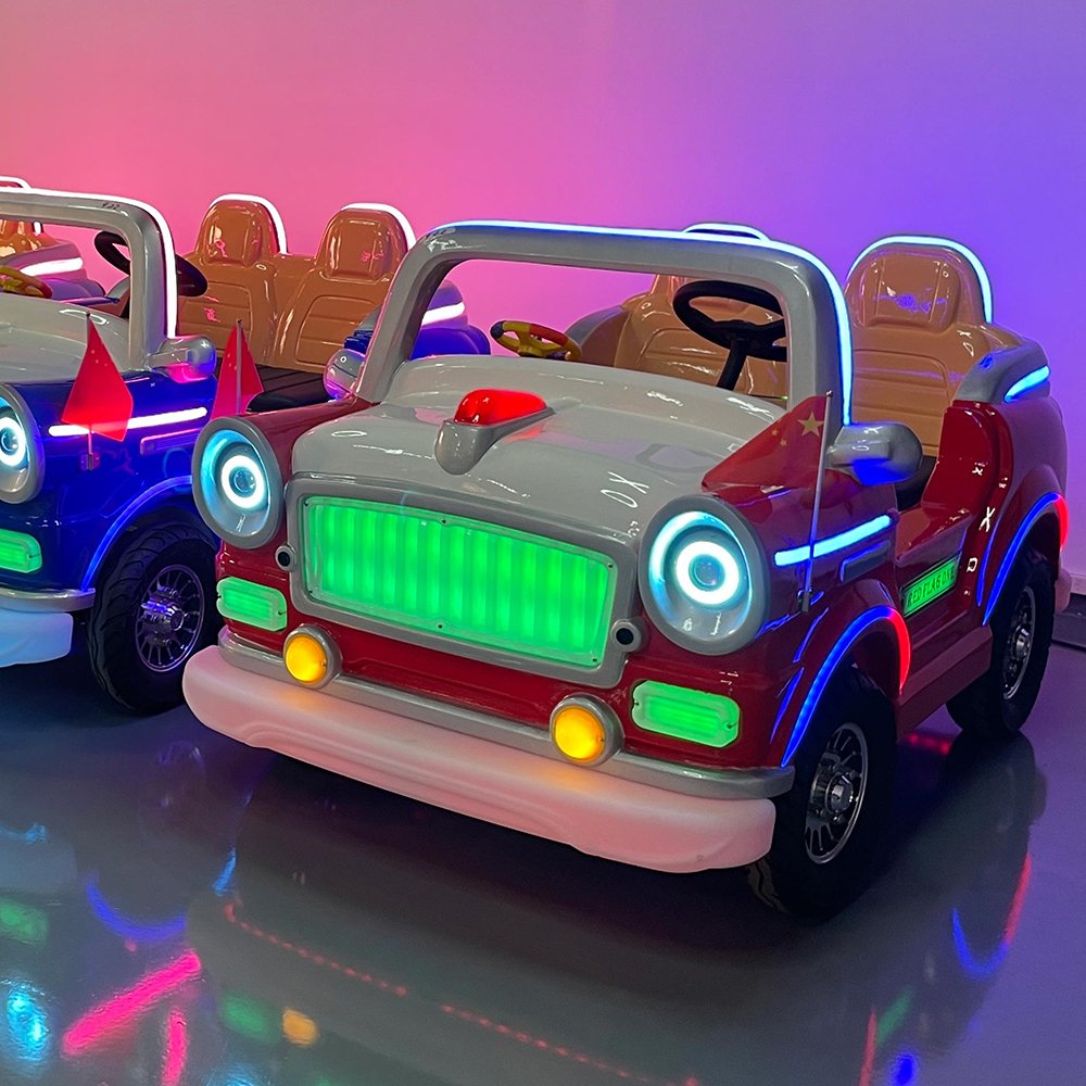 High Quality Mini Electric Bumper Car Kids Indoor/Outdoor Home Toy 24V Four Wheels Manufacturer's Sale Battery Operated Rides