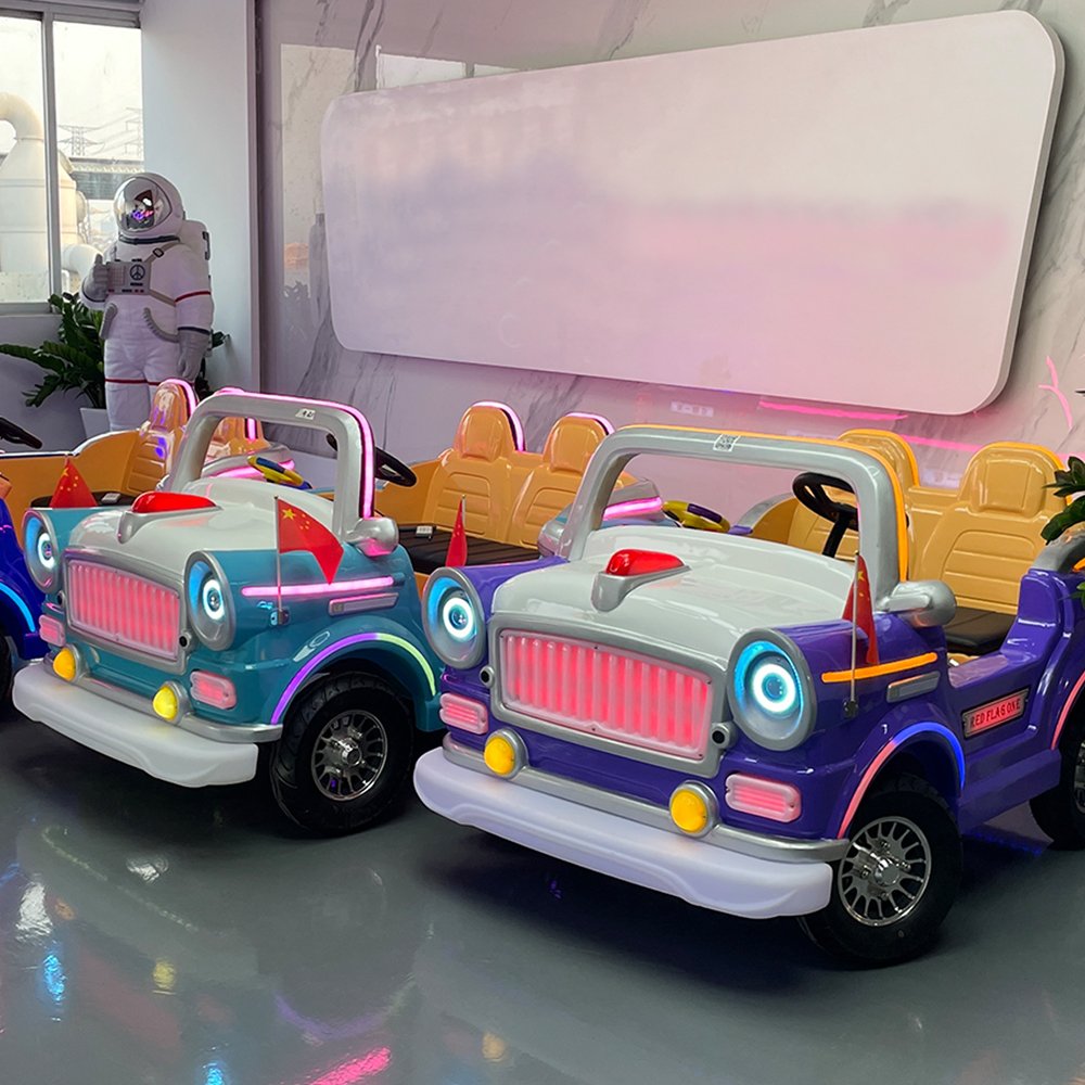 High Quality Mini Electric Bumper Car Kids Indoor/Outdoor Home Toy 24V Four Wheels Manufacturer's Sale Battery Operated Rides