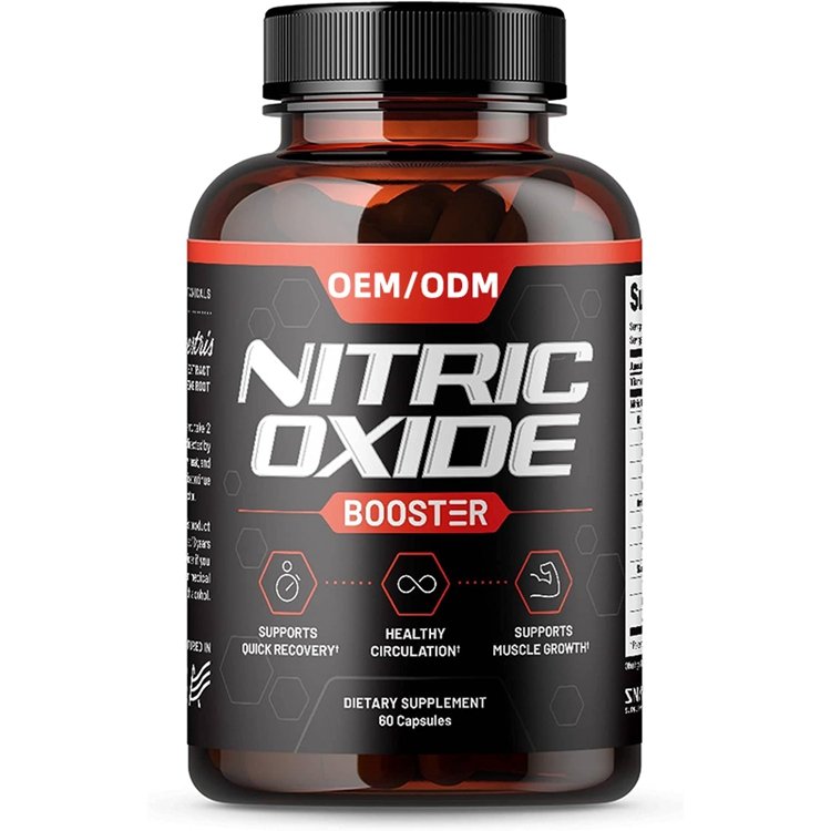 60 Count Nitric Oxide Booster Performance Formula for Stamina & Endurance