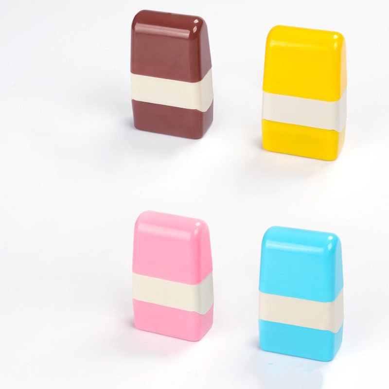 Hot Sale Roller Type Messy Code Privacy Protecting Stamp Express Sheet Information Covering Stamp
